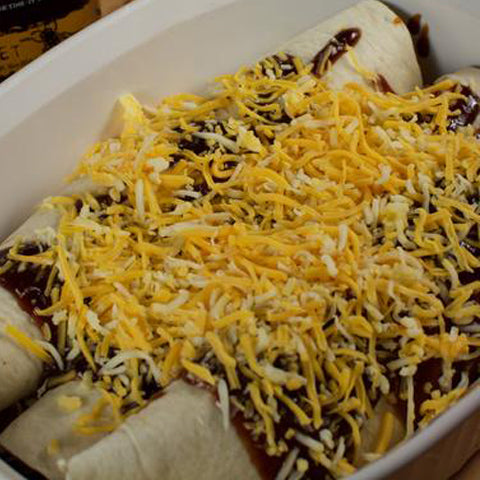 Rufus’ Tex Mex Steak Enchiladas
