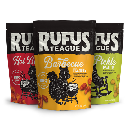 BBQ PEANUTS - VARIETY 3 PACK