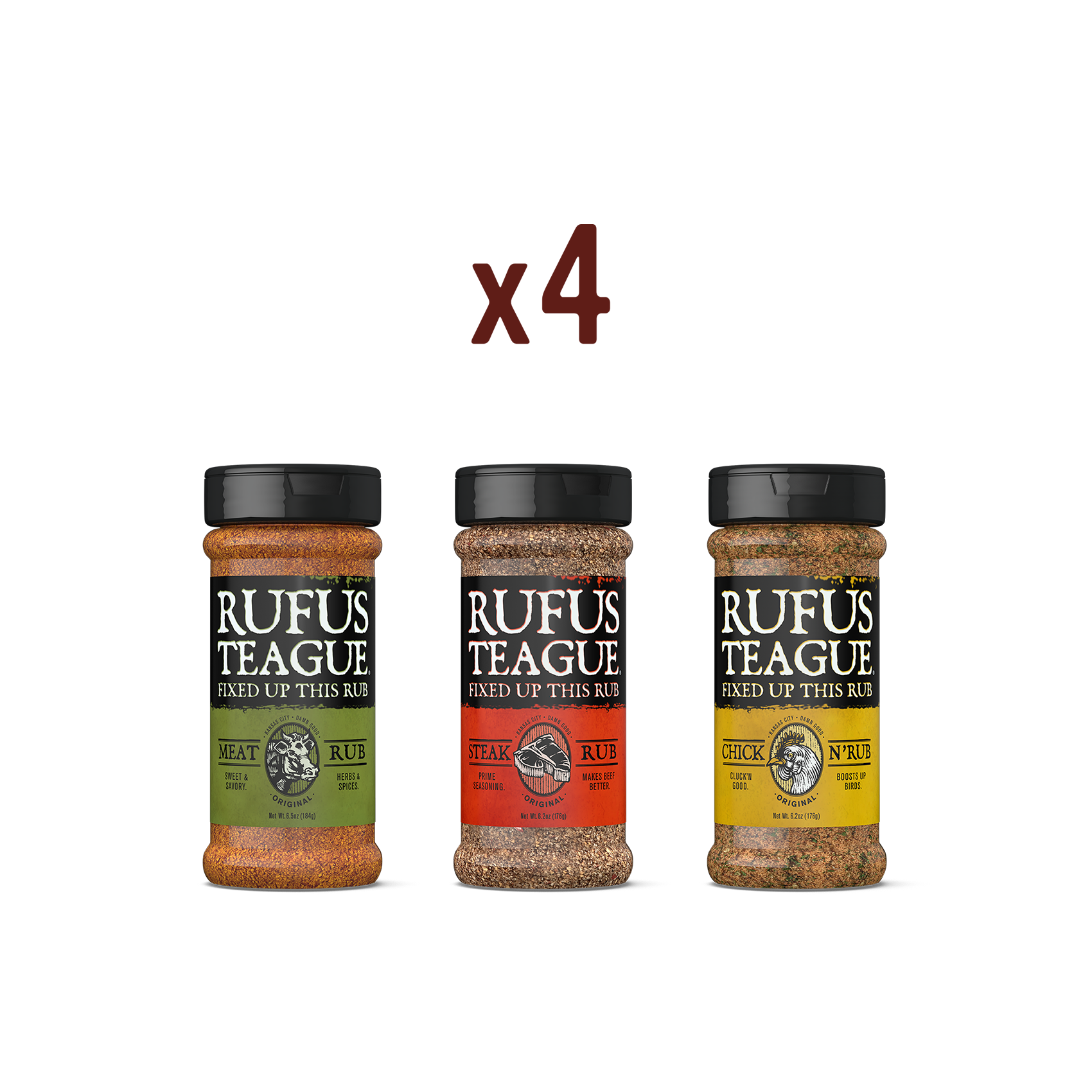 Mr. Teague Starter Kit - Dry Rubs