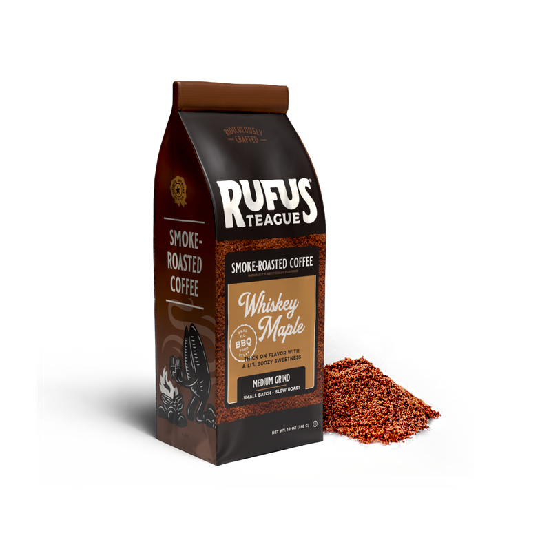 SMOKE-ROASTED COFFEE - WHISKEY MAPLE