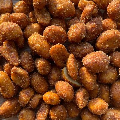 HOT BBQ PEANUTS - WHOLESALE - CASE OF 12