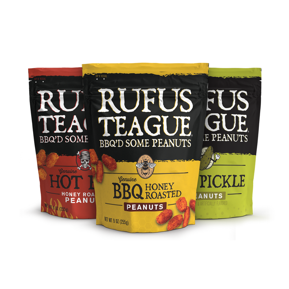 BBQ PEANUTS - VARIETY 3 PACK