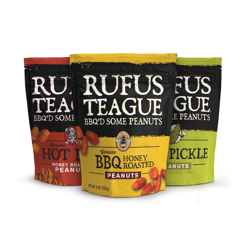 BBQ PEANUTS - VARIETY 3 PACK