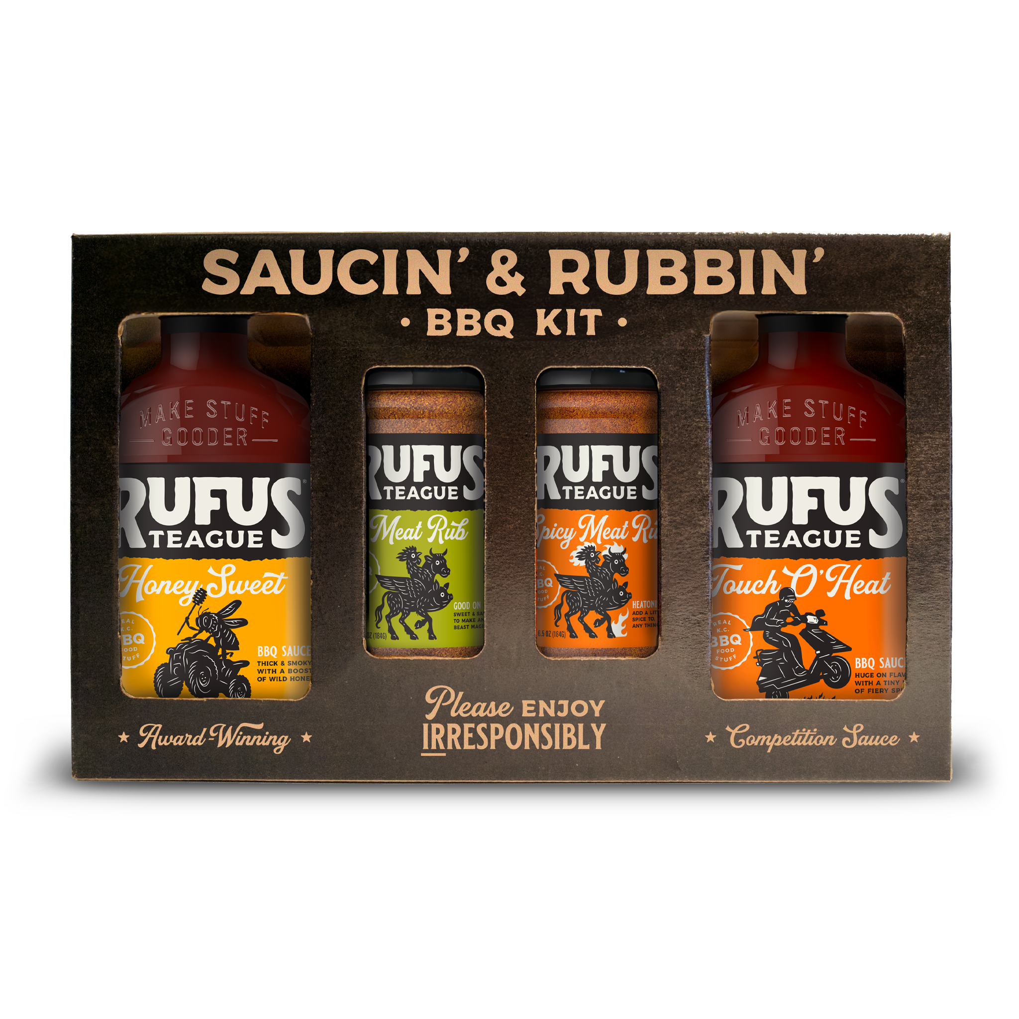 SAUCIN' & RUBBIN' KIT