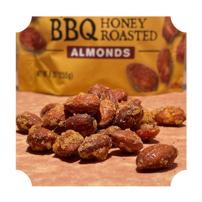 BBQ ALMONDS - WHOLESALE - CASE OF 12