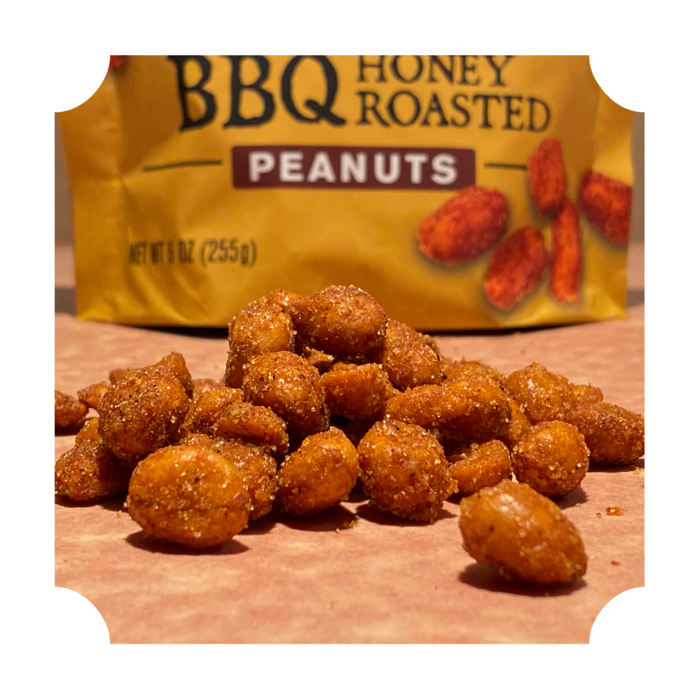 BBQ PEANUTS - WHOLESALE - CASE OF 12