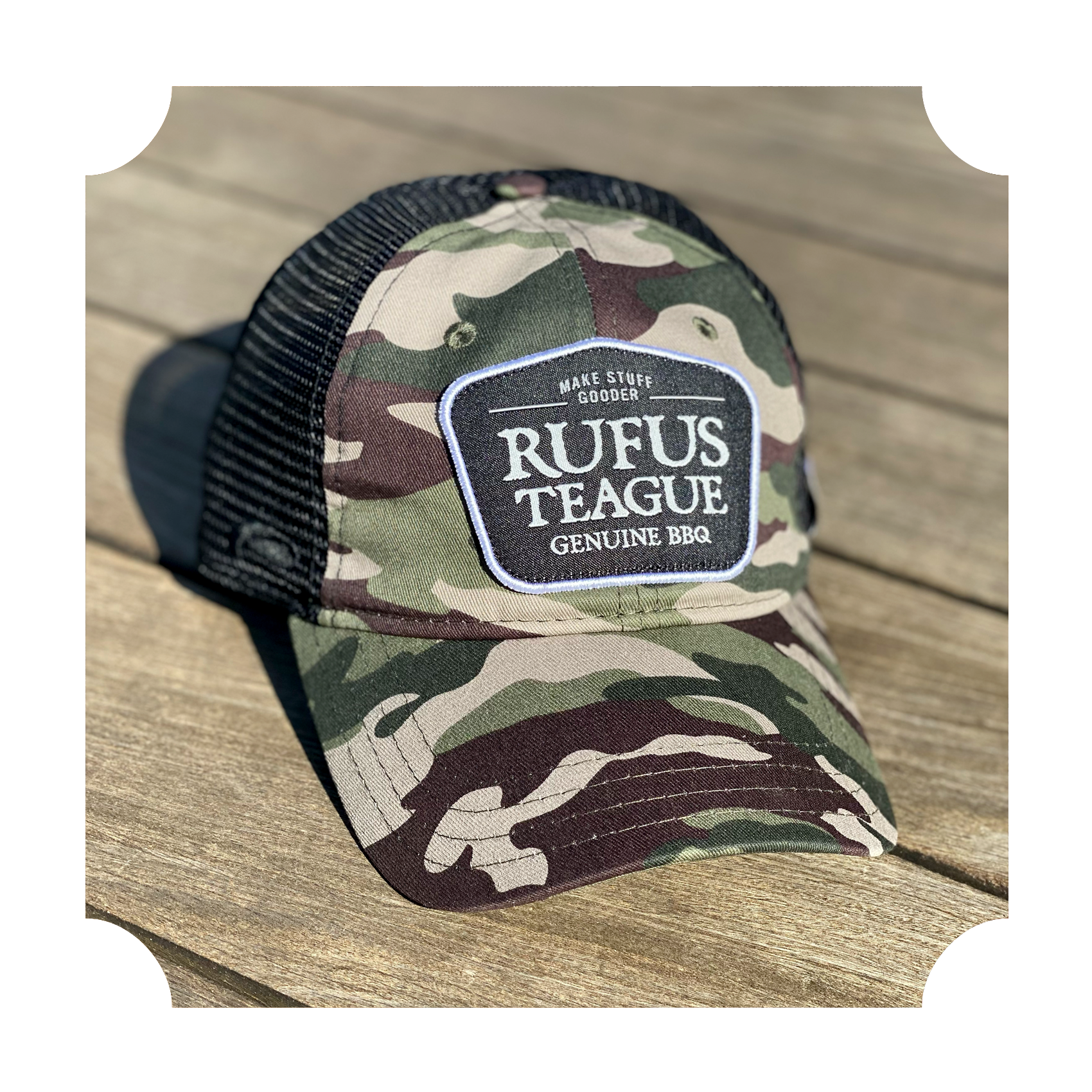 CAMO TRUCKER HAT